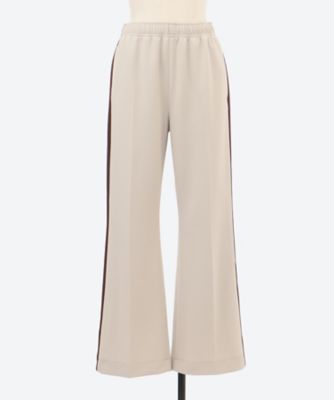 Georgette Kersey Side－Stripe Flare