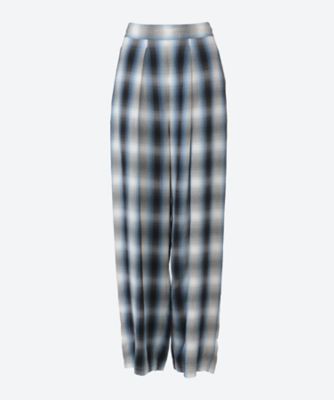 ＜PHEENY (Women)＞Ｒａｙｏｎ　Ｏｍｂｒｅ　Ｃｈｅｃｋ　Ｇａｔｈｅｒｅｄ　Ｐａｎｔｓ　ＰＳ２６―ＰＴ０６