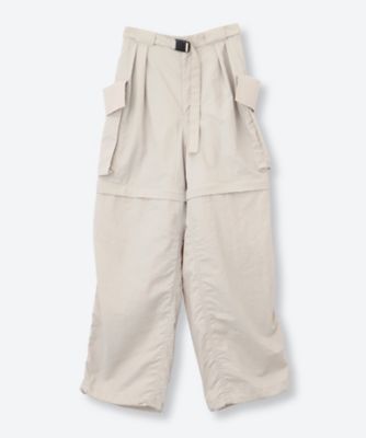 Nylon Taffeta Convertible Pants