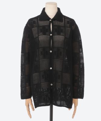 Cotton Lace Stitch Cardigan PS26
