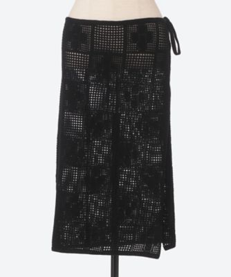 ＜PHEENY (Women)＞Ｃｏｔｔｏｎ　Ｌａｃｅ　Ｓｔｉｔｃｈ　Ａｐｒｏｎ　ＰＳ２６―ＫＴ０３