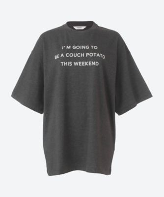 ＜PHEENY (Women)＞Ｆｌｏｃｋｅｄ　Ｖｉｎｔａｇｅ　Ｊｅｒｓｅｙ　Ｔｅｅ　ＰＳ２６―ＣＳ０７