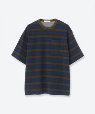 Pile Border Pocket Tee PS26―CS11