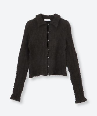 Shrink Lace Cropped Shirt PS26―CS18