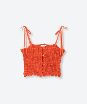 ＜PHEENY (Women)＞Ｓｈｒｉｎｋ　Ｌａｃｅ　Ｆｒｉｌｌ　Ｃａｍｉｓｏｌｅ　ＰＳ２６―ＣＳ２０
