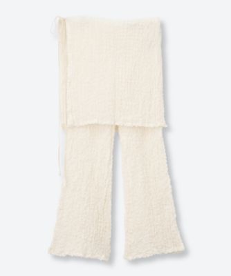 Shrink Lace Apron―Layered Flare