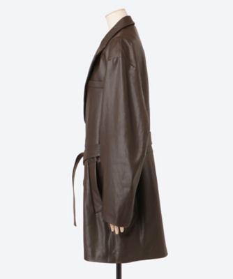 LAMBS LEATHER HALF COAT ST．1385