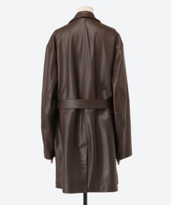 LAMBS LEATHER HALF COAT ST．1385