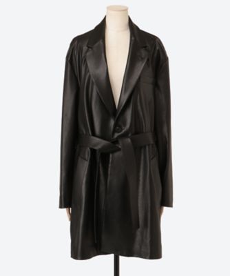 LAMBS LEATHER HALF COAT ST．1385 