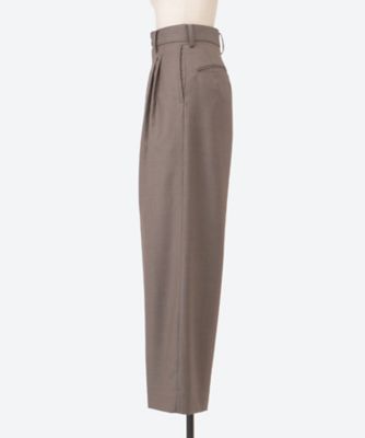 EXTRA FINE WOOL LONG WIDE TROUSERS