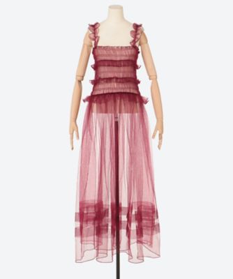 ＜ESTHE（Woman）＞Ｔｕｌｌｅ　Ｒｕｆｆｌｅ　Ｓｕｎｄｒｅｓｓ　１５２－３１７４ｂ