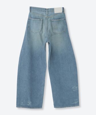 【限定】stein DEFORMATION DAMAGED DENIM 伊勢丹 DEFORMATION WIDE DENIM JEANS ST