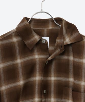 LY／VIS CHECK OVERSIZED LS SHIRT ST