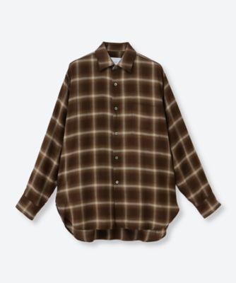＜ssstein (Women)＞ＬＹ／ＶＩＳ　ＣＨＥＣＫ　ＯＶＥＲＳＩＺＥＤ　ＬＳ　ＳＨＩＲＴ　ＳＴ．１４６１