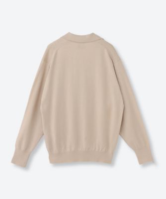 トップス ssstein Organic Cotton Knit Skipper LS ORGANIC COTTON KNIT SKIPPER LS ST