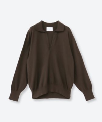 ORGANIC COTTON KNIT SKIPPER LS ST