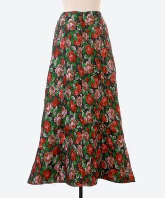 Fantasy Jacquard Midi Skirt