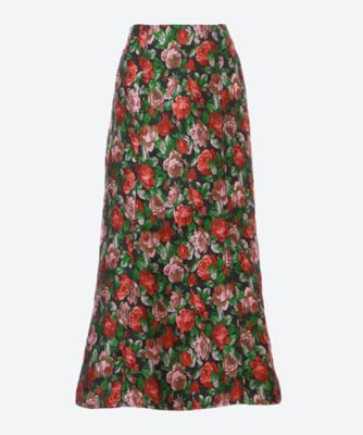 Fantasy Jacquard Midi Skirt