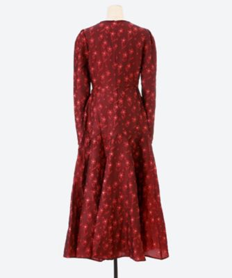 Fade Floral Midi Dress