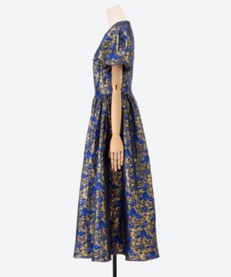Matinee Jacquard Midi Dress
