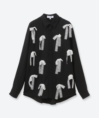 Gibson Lace Bow Shirt