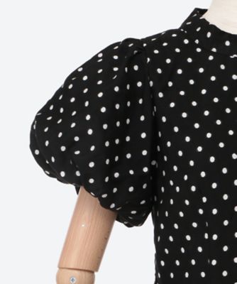▪️専用　BORDER FRILL TOP(38) 　BLACK Scene Spot Top 33SK00TOD167BLK | DREAM