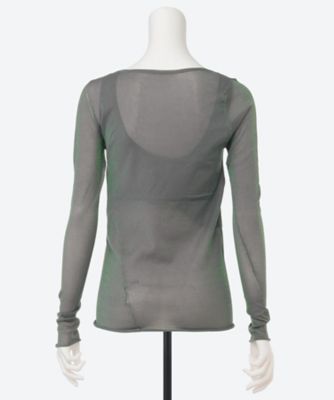 SHEER LAME TANK ＆ PULLOVER SET