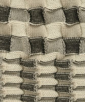 LINKS PATTERN CARDIGAN 26SSAC―013 | A