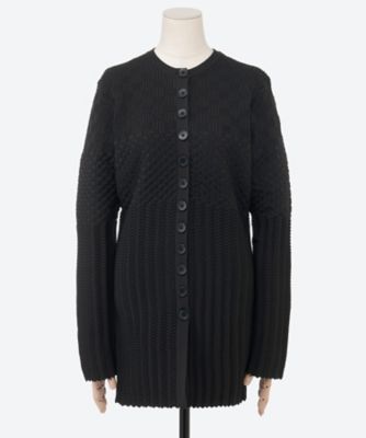 GRANCY カーディガン LINKS PATTERN CARDIGAN 26SSAC―013 | A