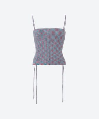 GRADIENTS YARN CAMI 26SSAC―016 | A