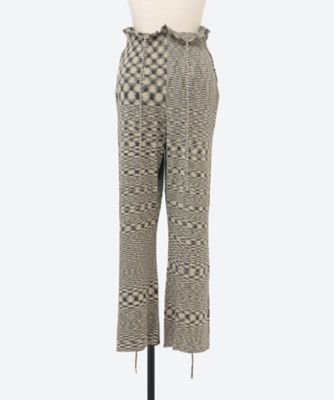 GRADIENT YARN PANTS 26SSAC―017 | A
