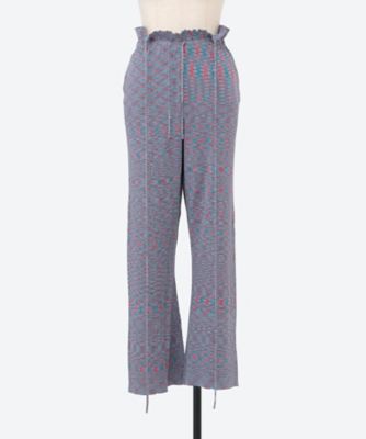 GRADIENT YARN PANTS 26SSAC―017 | A