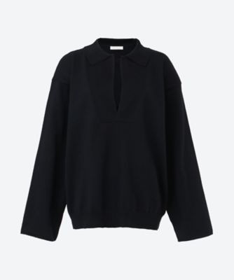 ＜UNDECORATED (Women)＞ＬＩＮＥＮ／ＣＯＴＴＯＮ　ＢＩＧ　ＫＮＩＴ　ＴＯＰ　ＵＤＳ２６８０５