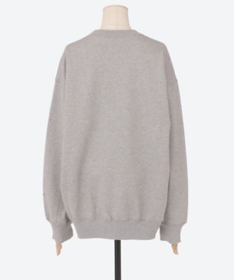 HIGH GAUGE COTTON SWEAT LS ST．1346