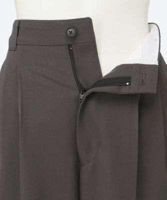3pleated Wide－leg Trousers