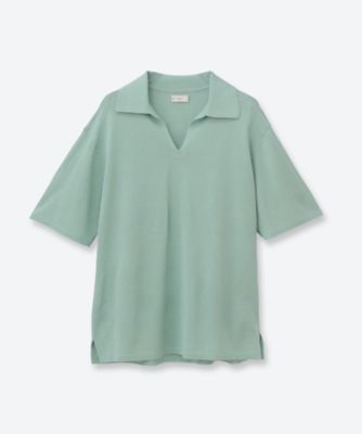 ＜YOKE (Women)＞Ｗａｓｈｉ　Ｐｏｌｙｅｓｔｅｒ　Ｋｎｉｔ　Ｓｈｅｅｒ　Ｓｋｉｐｐｅｒ　Ｓｈｉｒｔ　ＹＫ２６ＳＳ０１２４６Ｓ