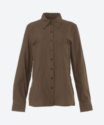 ＜LOW CLASSIC (Women)＞ＣＲＵＭＰＬＥＤ　ＳＬＩＭ－ＦＩＴ　ＳＨＩＲＴ　ＬＷ２５３ＳＨ０１