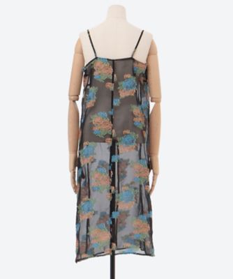 FLOWER JACQUARD CAMISOLE ONEPIECE
