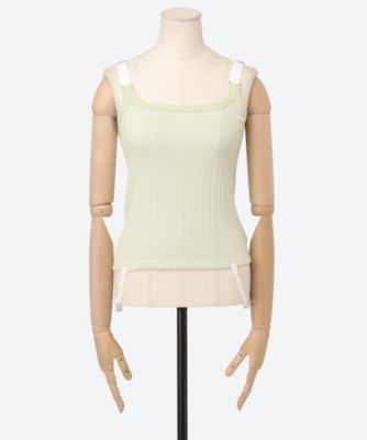 JANE SMITH　 MESH UP DOWN TANK TOP JANE SMITH＞メッシュ タンクトップ