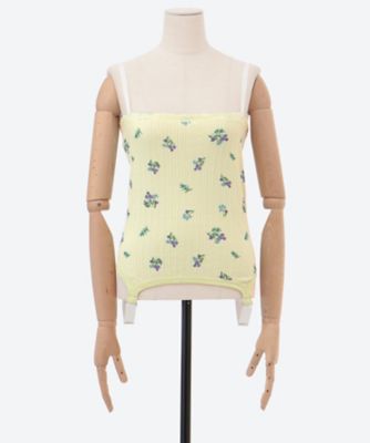 伊勢丹新宿店別注 COTTON EYELET RIB FLOWER