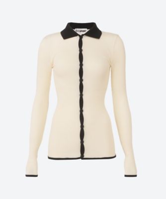 ＜Opera SPORT (Women)＞ＬＡＵＲＡ　ＳＥＡＭＬＥＳＳ　ＳＨＩＲＴ　ＳＺ４３－２