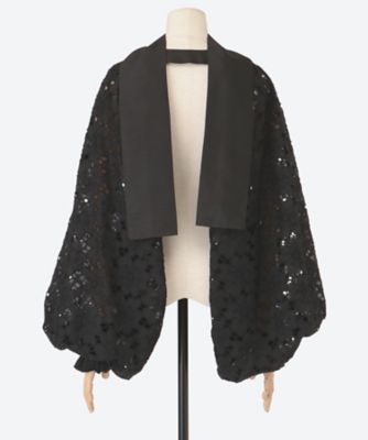 cotton lace arm F26S13 | FUMIE=TANAKA