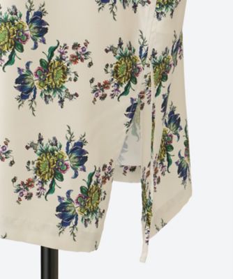 flower satin SH F26S15 | FUMIE=TANAKA
