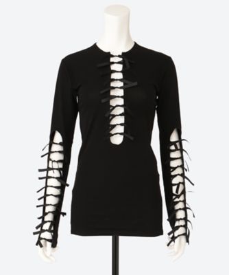 ribbon long T F26S28 | FUMIE=TANAKA/フミエタナカ