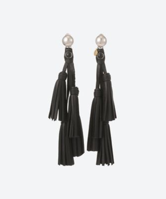 tassel earring F26S58 | FUMIE=TANAKA
