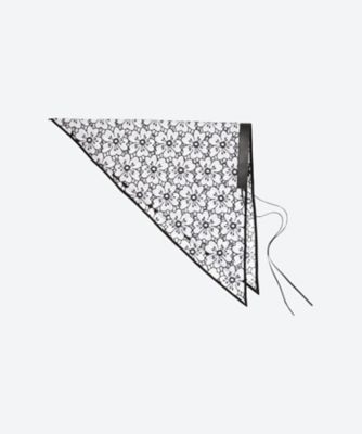 cotton flower scarf F26S68 | FUMIE=TANAKA