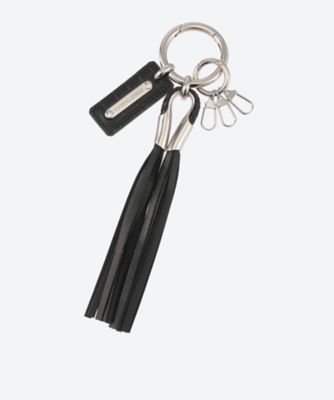 leather tassel charm F26S69 | FUMIE=TANAKA