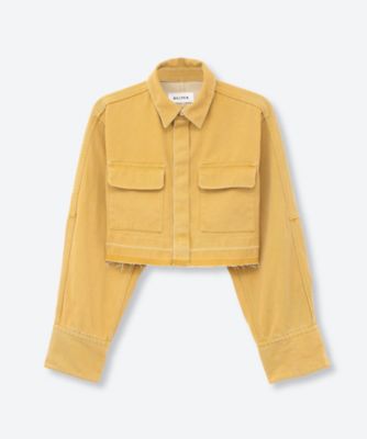 WASHED TULIP SHIRT JACKET 2414―0326