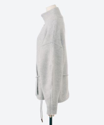 DOLMAN SLEEVE KNIT STRING JACKET