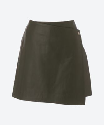 ＜oval square (Women)＞Ｇｌｏｒｙ　Ｌｅａｔｈｅｒ　Ｓｋｉｒｔ　２０８３５